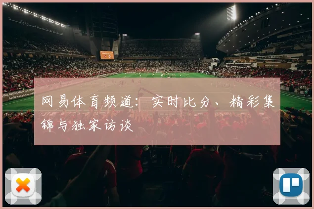 网易体育频道:实时比分、精彩集锦与独家访谈
